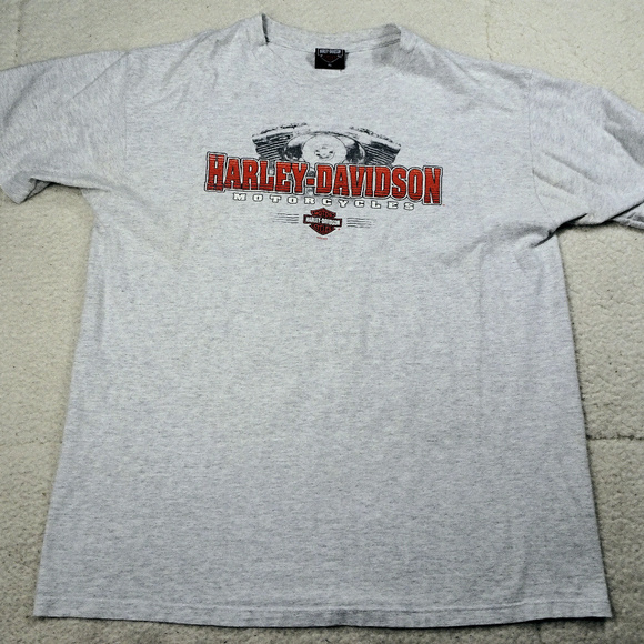 Harley-Davidson Other - Harley Davidson Trenton Hamilton, NJ Gray Tee XL